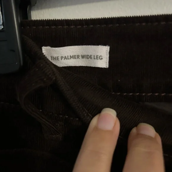 LOFT Brown Wide Leg Pants 12P - Picture 4 of 6